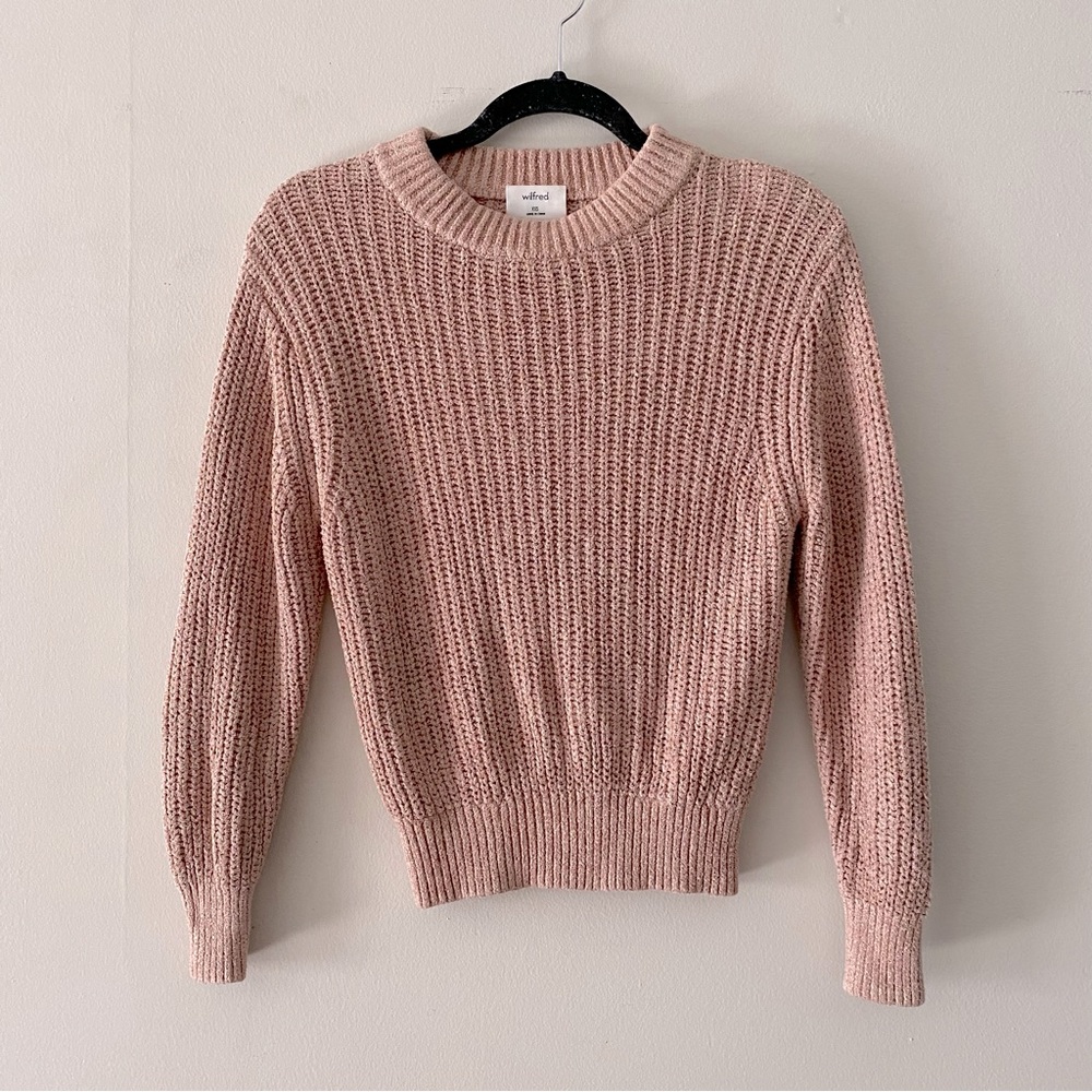 Wilfred Essential Chenille pink Sweater
